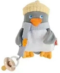 HABA 2013404001 - My First Buddy, Schnullertier Pinguin, 17 cm