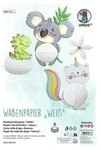 URSUS Basispapiere Wabenpapier Wei&szlig;, 22,5 x 32,5 cm, 6 Blatt