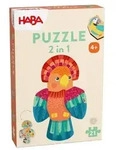 Puzzle 2in1 Papagei