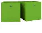 2er Set Faltbox Klappbox Aufbewahrungsbox Boxas