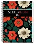 TR&Ouml;TSCH - Wochenplaner A5 mit Wire-O Blumen 2027