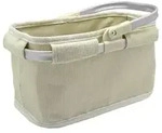 Cord-Tragekorb Pure Sand, leer