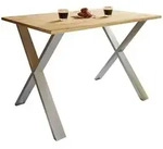 Premium Holz Esstisch K&uuml;chentisch Xona X 140x80