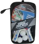 New Sports Tisch Tennis-Set, 2 Schl&auml;ger, 3 B&auml;lle, mit Netz