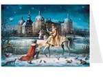 Postkarten-Adventskalender "Moritzburg"