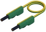 Hirschmann Test & Measurement MLB 100/1 V ge/gn Messleitung Lamellenstecker 4 mm