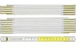 Gliederma&szlig;stab 9143 L.3m B.16mm mm/cm EG III Buche wei&szlig;-gelb BMI