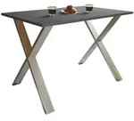 Premium Holz Esstisch Tisch Xona X Wei&szlig;
