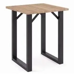 Holz Bartisch Stehtisch Tisch Tresen Xona 80x80 cm