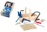PEBARO 430 - Laubs&auml;ge-Schreinerkasten, 20-teilig, Werkzeugkasten