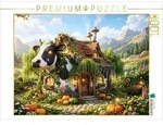 CALVENDO Puzzle Die Weide-Villa 1000 Teile Lege-Gr&ouml;&szlig;e 64x48cm Foto-Puzzle f&uuml;r