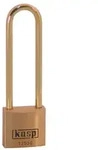KASP K12530L70BD Vorh&auml;ngeschloss 30mm verschieden schlie&szlig;end Goldgelb