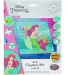 Craft Buddy CCK-DNY803 - Crystal Art, Ariel die Meerjungfrau, 18x18cm