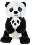 Heunec 509474 - Panda mit Baby, Pl&uuml;sch, 25 cm