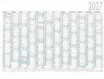 Plakatkalender 12 Mon 1 Stk. gerollt 2027