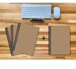 A 4 Notizbuch - Set, 3+1 gratis, Luxury 80 Seiten MUSKAT Designerecycling,...