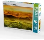 CALVENDO Puzzle &Uuml;ber dem Kornfeld geht die Sonne auf 1000 Teile Lege-Gr&ouml;&szlig;e...