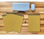 A 4 Notizblock - Set, 3+1 gratis, Luxury 80 Seiten GOLD GMUND SHIMMER, kariert...