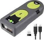 inateck BCST-42_green Barcode-Scanner Bluetooth&reg;, Funk 1D, 2D LED Black, Green