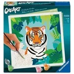 CreArt, Malen nach Zahlen Adults Trend - Wilder Tiger