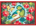 CreArt, Malen nach Zahlen Kinder - Bunte V&ouml;gel