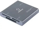 Renkforce RF-CR-700 Externer Speicherkartenleser USB-C&reg; (USB 3.2 Gen 2) Grau