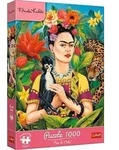 1000 - Trefl Premium Plus - Frida Kahlo: Portr&auml;t im Dschungel