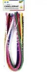 Folia Chenilledraht, 50cm lang, 8mm, 10 St&uuml;ck, farbig sortiert