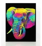 DIAMOND DOTZ - Diamond Painting Neon Elefant
