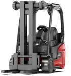 Siku 1131 - Linde Gabelstapler Xi16 mit Palette, schwarz/rot, 653221mm