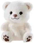 Heunec 161177 - Chagiya B&auml;r creme, Antistress-Tier, Pl&uuml;sch, 13 cm