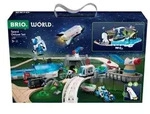 Weltraum Deluxe Zugset - Holzeisenbahnset - wunderbares Geschenk f&uuml;r Kinder ab 3