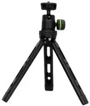 Gravity VS TRIPOD 01 B Tischstativ 1/4 Zoll Arbeitsh&ouml;he=85 - 215mm Schwarz Kugelkopf