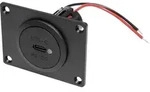 ProCar Power USB-C Einbausteckdose PD/QC mit LED + Montageplatte Belastbarkeit...