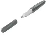 Pelikan Tintenroller Twist&reg; eco f&uuml;r Rechts- und Linksh&auml;nder, grey