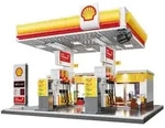 CaDA Shell Tankstelle mit Shop und Waschanlage Bricks