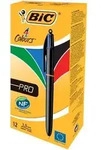 BIC Kugelschreiber 4 Colours PRO 0.4mm, 12er Set