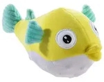 Heunec 422049 - ANTI-STRESS Kugelfisch, Pl&uuml;schtier mit Memory-Foam-F&uuml;llung,...