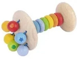 GF Elastik Stielrassel Regenbogen,per St
