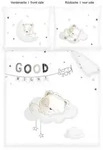 Klaus Hering 2485216212 - babybest&reg; Bettw&auml;sche, Sleeping little bear, f&uuml;r Wiege
