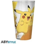 POKEMON - Large Glass Premium - 400ml - Pikachu foil