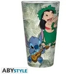 DISNEY - Large Glass - 400ml - Lilo & Stitch