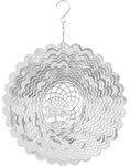 Kinetic Art: Metal Hanging Wind Spinner: 3D Tree Of Life