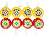 Jo-Jo 8er Set rot / gelb sortiert