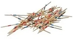 Mikado, Bambus, in Pappr&ouml;hre