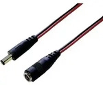 BKL Electronic 072076 Niedervolt-Verl&auml;ngerungskabel Niedervolt-Stecker -