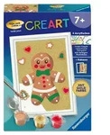 CreArt, Malen nach Zahlen Kinder - Lebkuchenmann