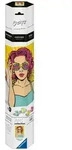 CreArt Canvas Leinwand - PopArt Lady in Pink