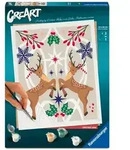 CreArt Adults Trend - Weihnachtlicher Hirsch