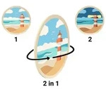 CreArt Wooden - Sea